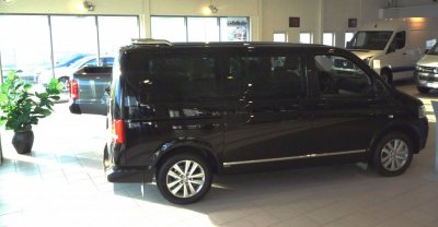 Bakre takbåge i Rostfritt stål till VW Transporter T6 2016-