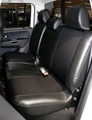 Bilklädsel för baksätet till Ford Transit Custom 2013-