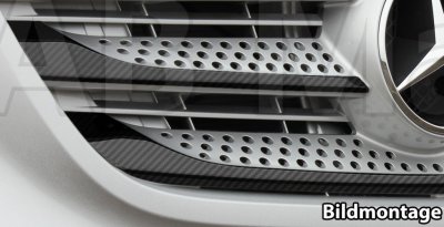 Kolfiber-grill till MB Vito från 2014-