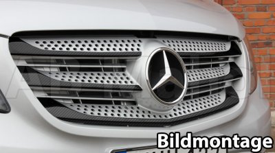 Grill i kolfiber till Mercedes-Benz Vito 2014-