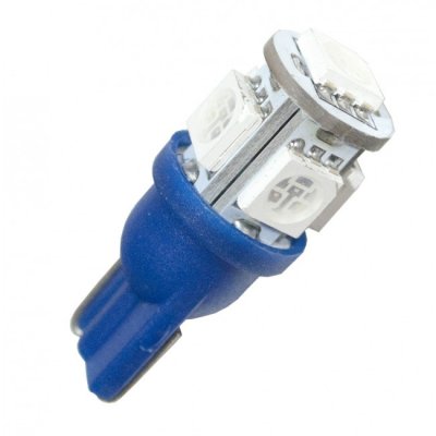 Diodlampa 12V 5xSMD W5W