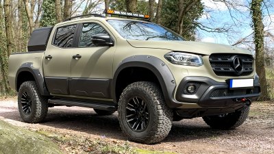 Body Cladding Mercedes X-klass från 2017-2020