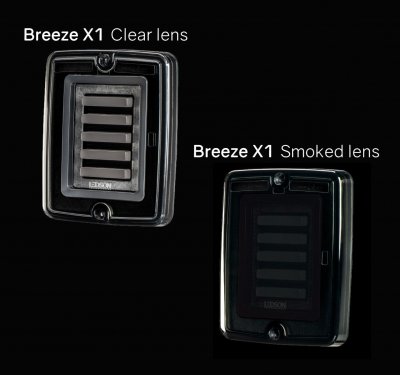 LEDSON Breeze X1 Baklampa med multifunktion LED