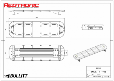 Blåljusramp Mega-Flash Bullitt Basic