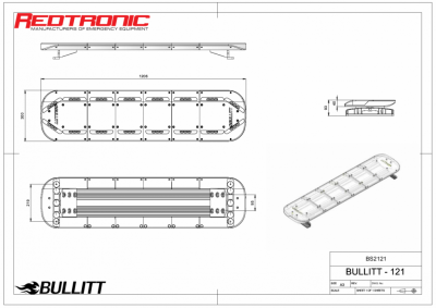 Blåljusramp Mega-Flash Bullitt Basic