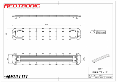 Mega-Flash Bullitt Basic - Blixtljusramp ECE R65