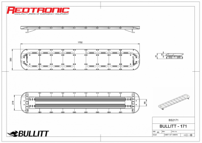 Blåljusramp Mega-Flash Bullitt Basic
