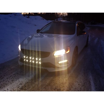 Castor7 LED Extraljus 180 mm (7") 60W