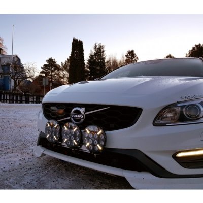 Castor7 LED Extraljus 180 mm (7") 60W