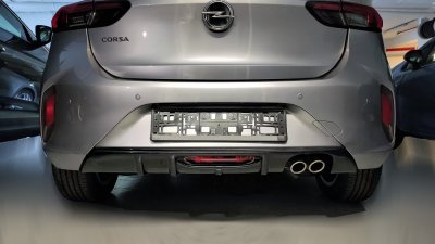 Diffusor Opel Corsa GS Line från 2020-