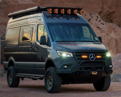 Dimljuspaket Lazer Carbon-2 Drive till Mercedes Sprinter från 2018-