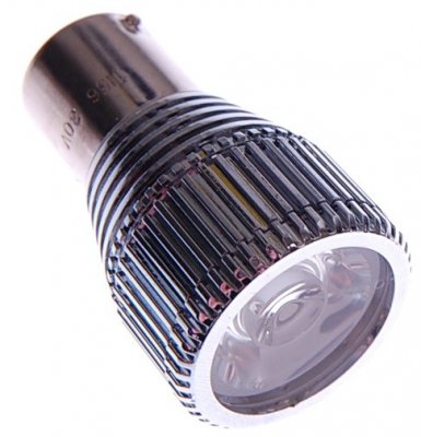 Diodlampa 10-30V 1W "Bilprovarlampa" BA15s