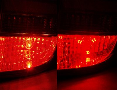 Diodlampa 12V 18xDiod 3-wing Röd BA15s