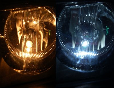 Diodlampa 12V 1xSMD xenonvit W5W