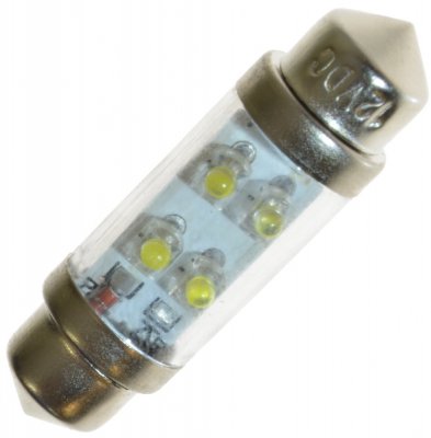 Diodlampa 12V 36mm spollampa