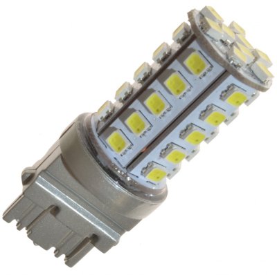 Diodlampa 12V 39xSMD vit/gul 3157