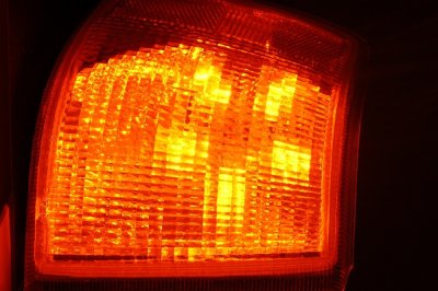 Diodlampa 12V 40xSMD 5-wing gul/orange BAU15s