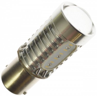 Diodlampa 12V 4xHigh Power BAZ15d