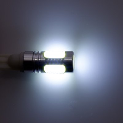 Diodlampa 12V 5xdiod xenonvit W5W