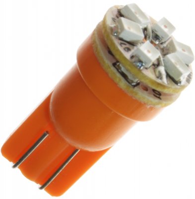 Diodlampa 12V 9xSMD W5W