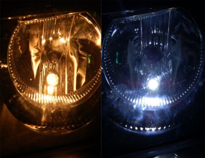 Diodlampa 12V med inbyggd STROBE-blixtljus W5W