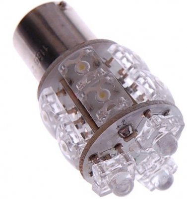 Diodlampa 24V 13xDiod Xenonvit BA15s