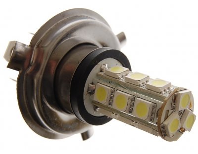 Diodlampa 24V 18xSMD Xenonvit H4