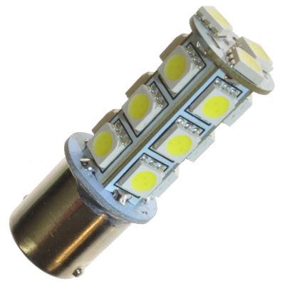 Diodlampa 24V 18xSMD Xenonvit BA15s