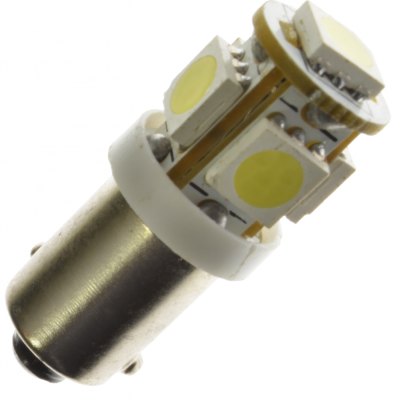 Diodlampa 24V 5xSMD BA9s