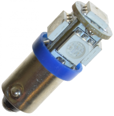 Diodlampa 24V 5xSMD BA9s