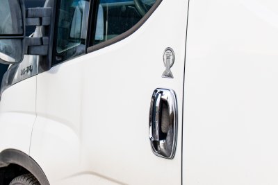 Dörrhandtag i Kromad ABS-plast till Iveco Daily 2014-