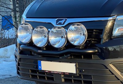 Extraljusfäste Volkswagen Crafter från 2017-