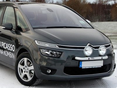 Extraljusfäste i Aluminium till Citroën C4 Grand Picasso 2014-