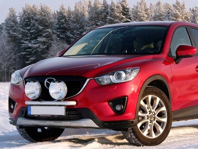 Extraljusfäste i Aluminium till Mazda CX-5 2012-2017