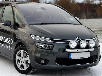 Extraljusfäste i Aluminium till Citroën C4 Grand Picasso 2014-