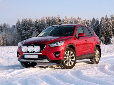 Extraljusfäste i Aluminium till Mazda CX-5 2012-2017