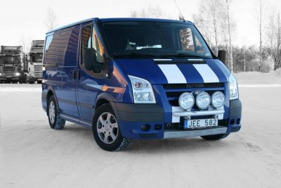 Extraljusfäste i Aluminium till Ford Transit 2006-2013