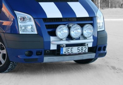Extraljusfäste i Aluminium till Ford Transit 2006-2013