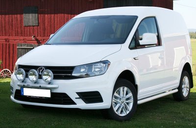 Extraljusfäste i Aluminium till Volkswagen Caddy från 2016-