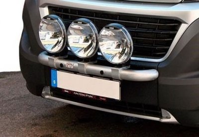 Extraljusfäste i Aluminium till Citroën Jumper från 2014-