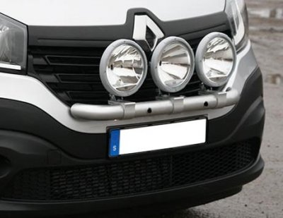 Extraljusfäste i Aluminium till Renault Trafic 2015-