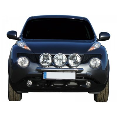 Extraljusfäste i Rostfritt stål för 3 extraljus till Nissan Juke 2010-/2014-