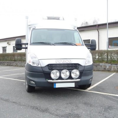 Extraljusfäste i Rostfritt stål till Iveco Daily 2012-2013