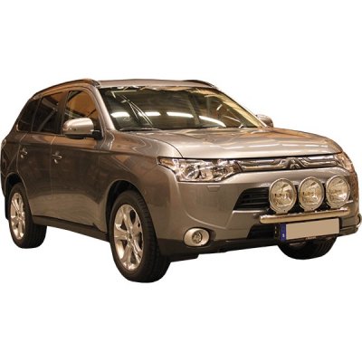 Extraljusfäste i Rostfritt stål till Mitsubishi Outlander 2013-2015