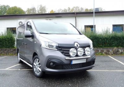 Extraljusfäste i Rostfritt stål till Opel Vivaro 2015-