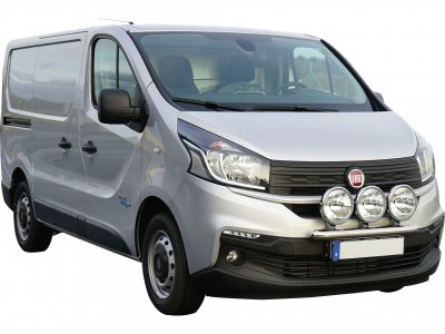 Extraljusfäste i Rostfritt stål till Fiat Talento från 2016-2022