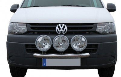 Extraljusfäste i Rostfritt stål till Volkswagen Transporter T5 från 2010-2015