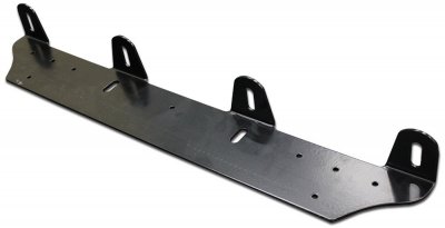 Extraljushållare i svartlackerat Stål för 4 st extraljus (175mm)