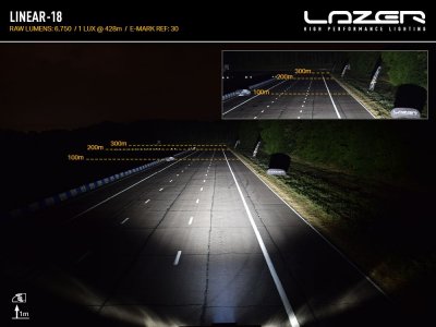 Extraljuspaket Lazer Ford Courier från 2014-2022