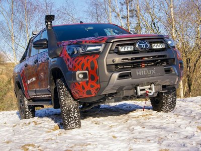 Extraljuspaket Lazer Toyota Hilux Invincible från 2021- och framåt